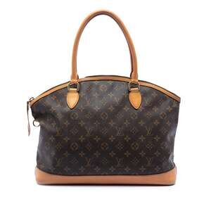 Louis Vuitton Lockit Handbag Canvas #245802L10B